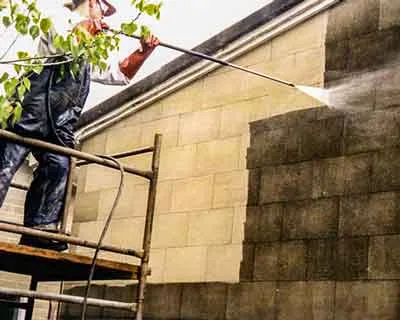 شستشوی نمای آجری